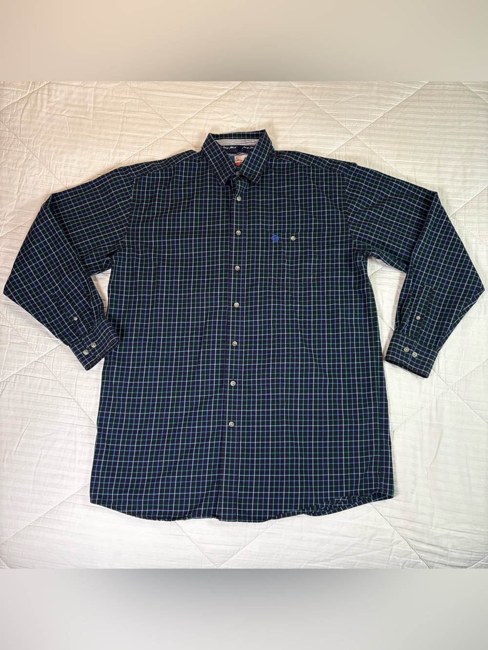 Wrangler George Strait Collection Cowboy Cut Long Sleeve Button Down XLT